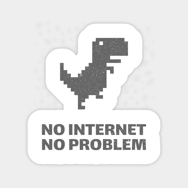 No Internet No Problem Sticker by Evlar
